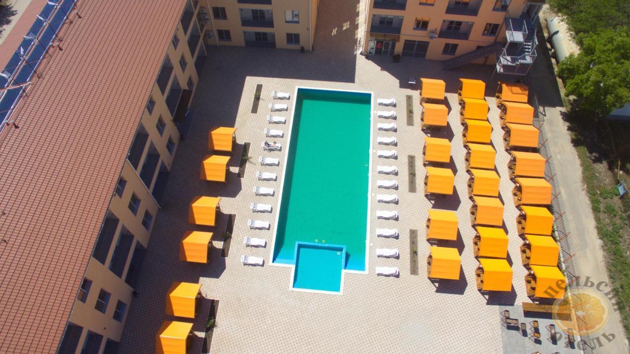 Apelsin Hotel Kobleve Exterior foto